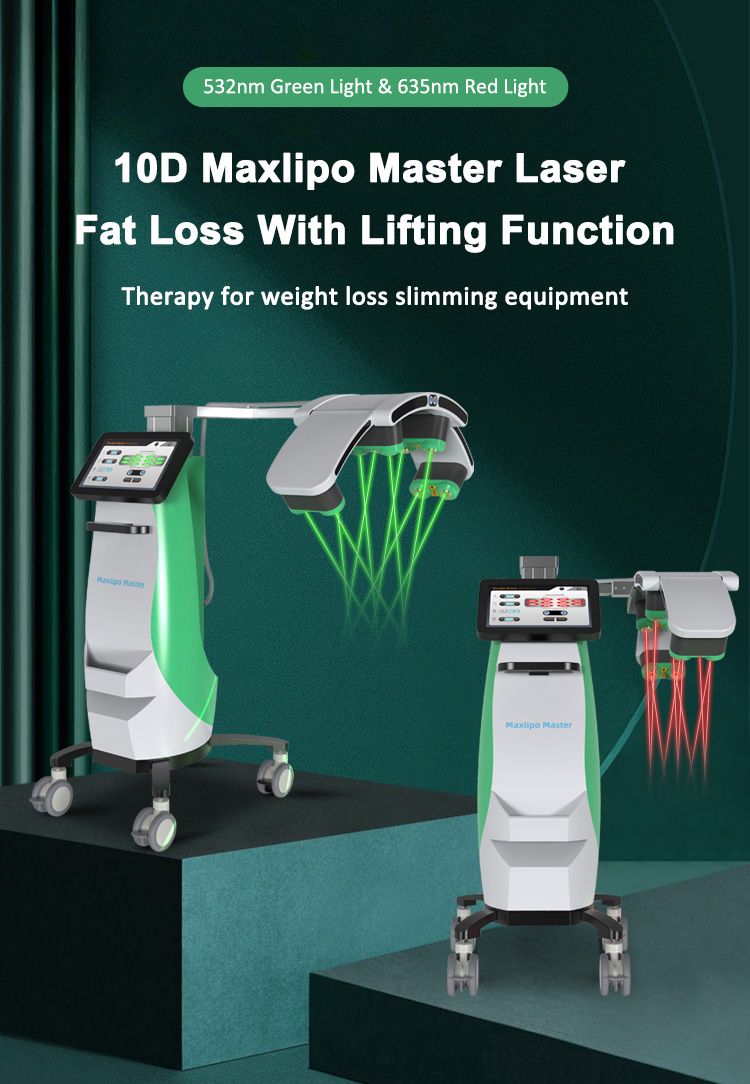 10D Maxlipo Master Laser Fat Loss Machine